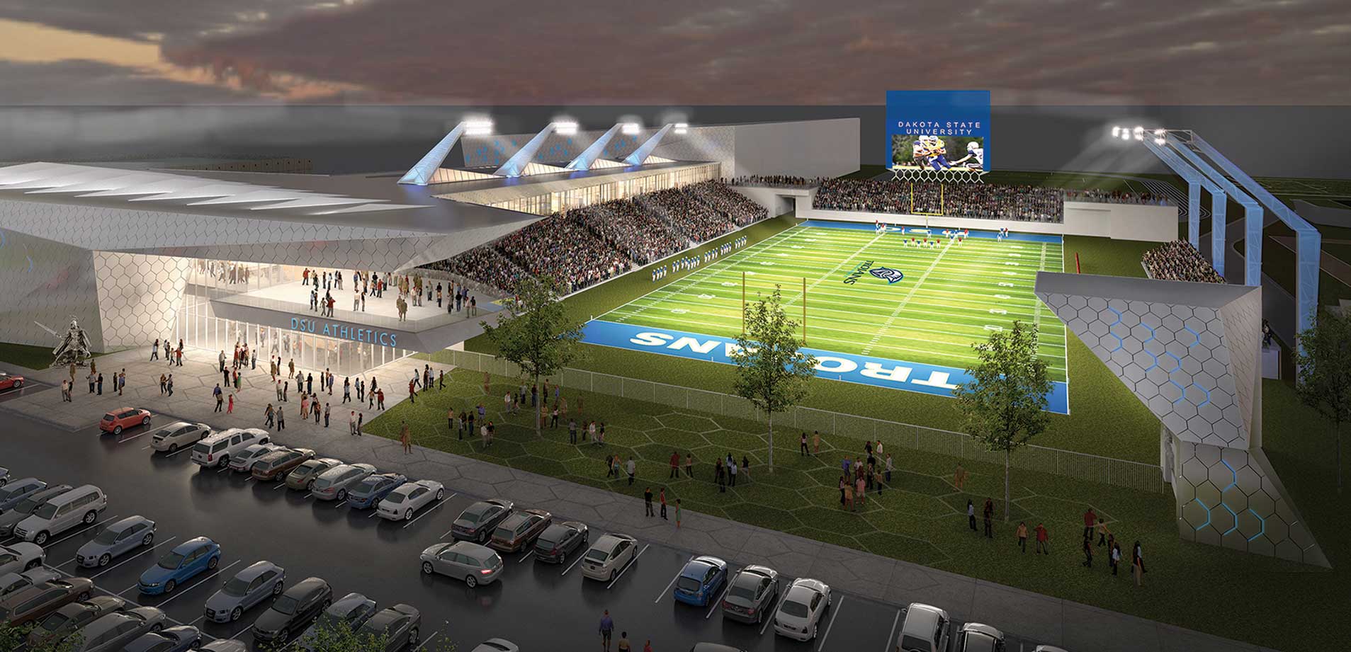 Proposed new athletic complex