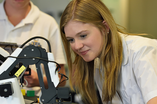 undergraduate student researcher