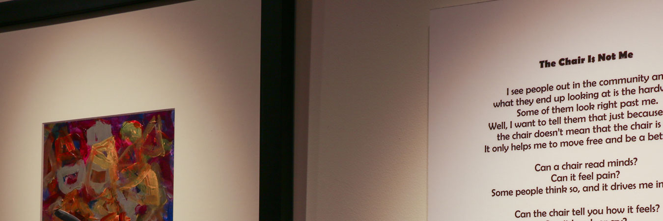 Gallery image with poem
