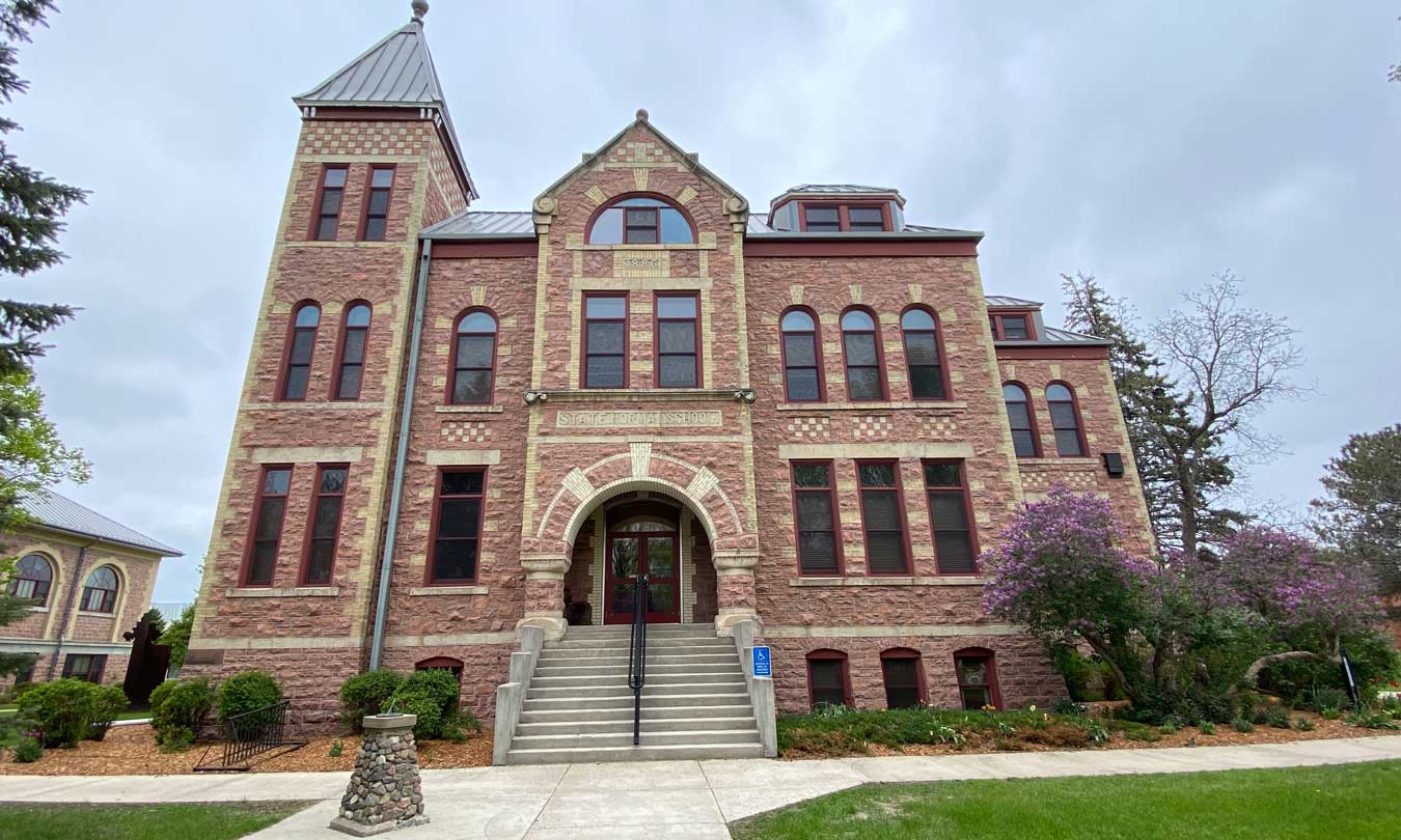 Brick building on campus