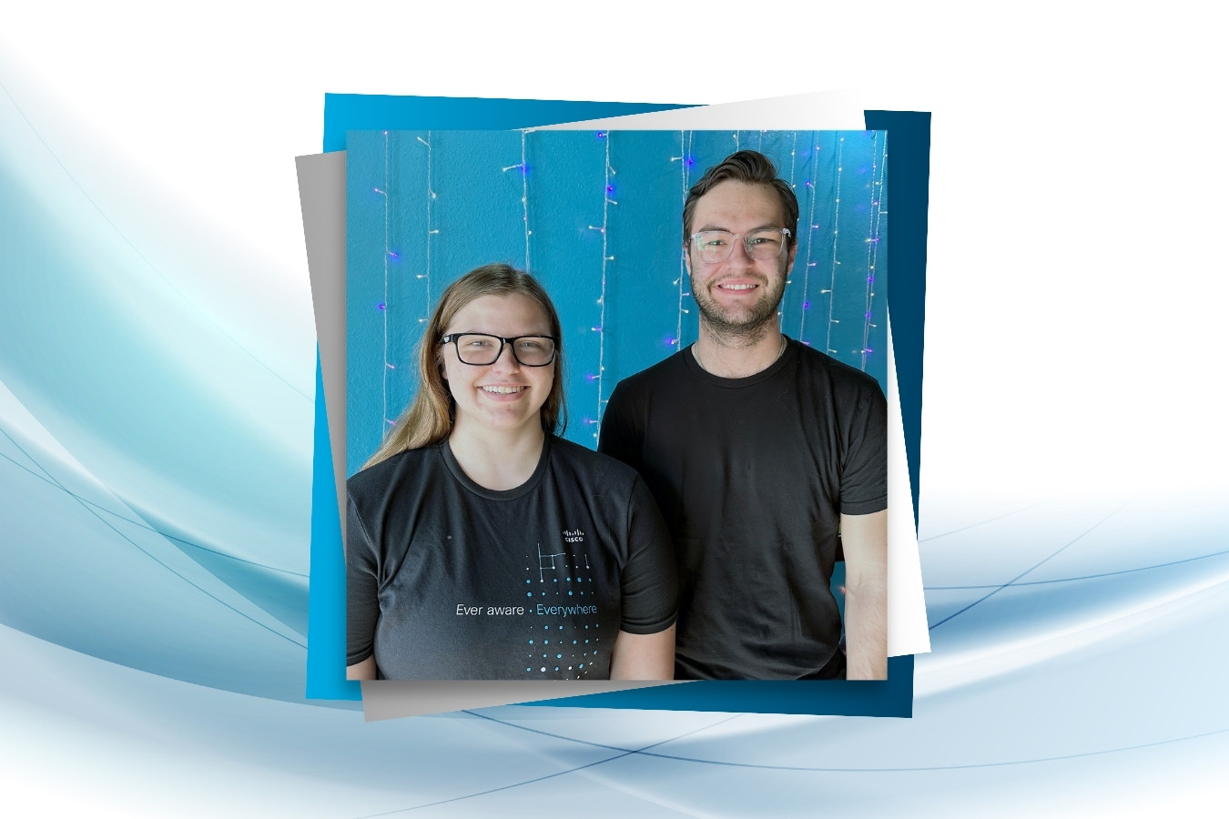 Maci Kasuske and Jackson Heiberger