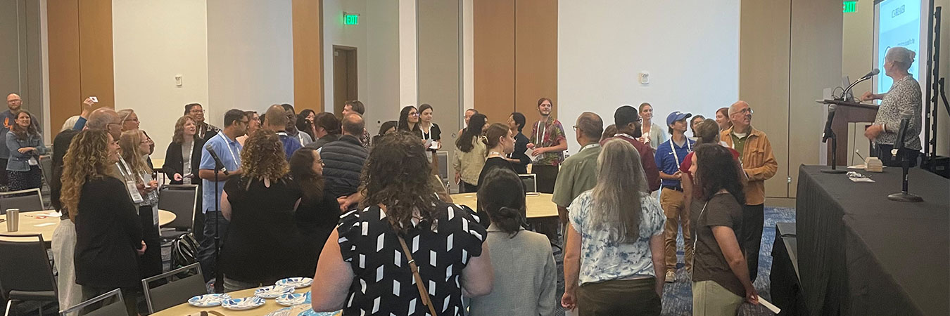 Attendees of the Plant Health Conference session that Andrew Sathoff organized.